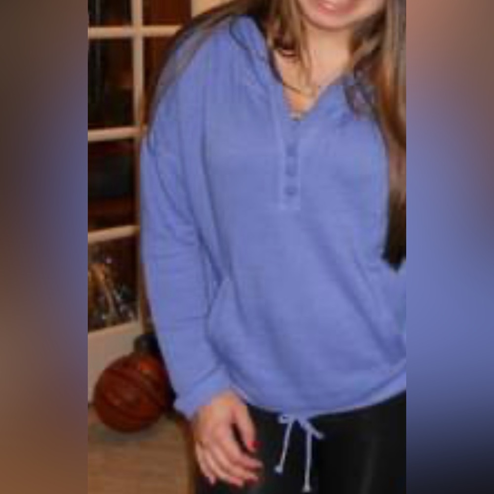 Aerie Periwinkle Hoodie - Picture 7 of 8